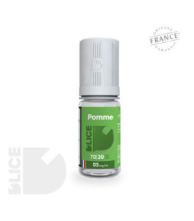 E-liquide Pomme de D'LICE - Pomme Verte Juteuse et Mûre à Point - Délice Fruité à Croquer pour Cigarette Électronique