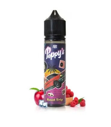 Road Trip 50ml Poppy's Maison Fuel | E-liquide pomme framboise frais