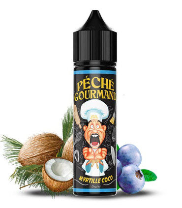 PÉCHÉ GOURMAND Myrtille Coco 75 ml - DÉLICE GOURMAND