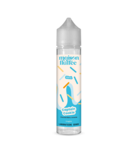 CAPTAIN COOKIE 30 mL - E-liquide gourmand Maison Fluffée 50/50