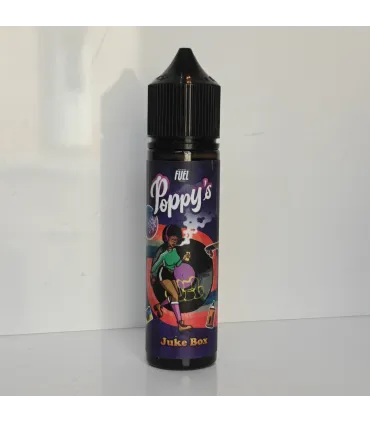 Juke Box 50ml Poppy's Maison Fuel | E-liquide pastèque fraise kiwi rouge