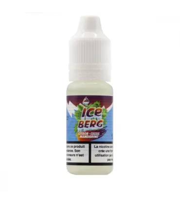 E-liquide CITRON CASSIS MANDARINE ICEBERG 10 ml - Sel de nicotine