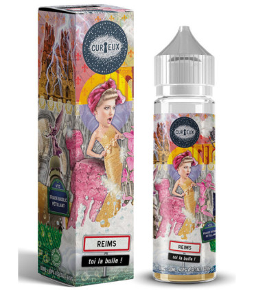 Reims-toi la bulle 50 ml - Fraise, Pétillant, Basilic
