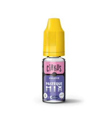 E-LIQUIDE CIRKUS 10 ML PASTÈQUE MIX - E-liquide Cirkus 10ml pour cigarette électronique