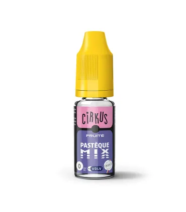 E-LIQUIDE CIRKUS 10 ML PASTÈQUE MIX - E-liquide Cirkus 10ml pour cigarette électronique