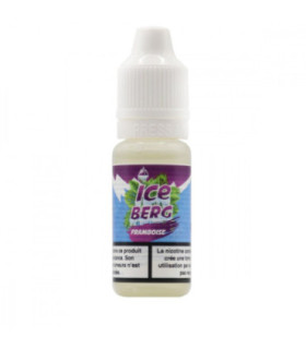 E-liquide FRAMBOISE ICEBERG 10 ml - Sel de nicotine