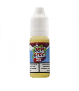 E-liquide RAISIN FRAISE ICEBERG 10 ml - Sel de nicotine