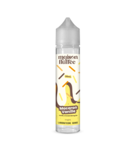 MACARON VANILLE 30 mL - E-liquide gourmand Maison Fluffée 50/50
