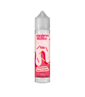 CHARLOTTE AUX FRAISES 30 mL - E-liquide gourmand Maison Fluffée 50/50