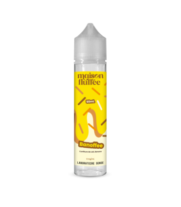 BANOFFEE 50 mL - E-liquide gourmand Maison Fluffée 50/50