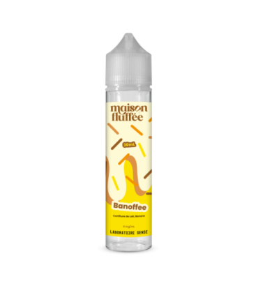 BANOFFEE 30 mL - E-liquide gourmand Maison Fluffée 50/50