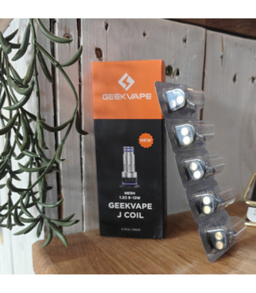 Résistances Geekvape J Series – saveur intense et durée de vie optimale