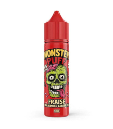 FRAISE FRAMBOISE CERISE ICE Monster Puff 50ml