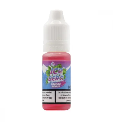 E-liquide DRAGON ROUGE ICEBERG 10 ml - Sel de nicotine
