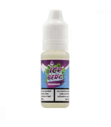 E-liquide FRAMBOISE ICEBERG 10 ml - Sel de nicotine