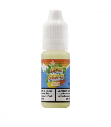 E-liquide CITRON ORANGE ICEBERG 10 ml - Sel de nicotine
