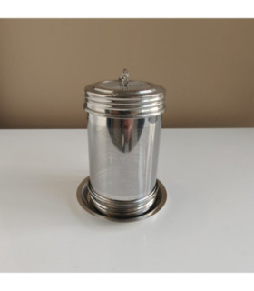 Verre 18cl compact : diamètre 5.2 cm, hauteur 8.4 cm, idéal café et dégustation.
