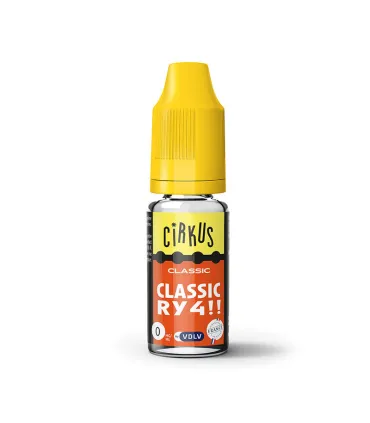 E-LIQUIDE CIRKUS 10 ML CLASSIC RY4 - E-liquide Cirkus 10ml pour cigarette électronique