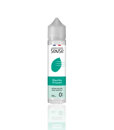 Menthe Frisson 30 ML SENSE – e-liquide mentholé