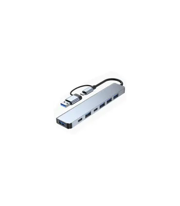ADAPTATEUR 7 EN 1 TYPE C USB 3.0 USB 2.0 USB C