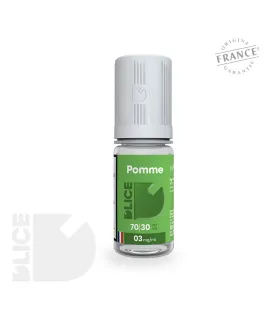 E-liquide Pomme de D'LICE - Pomme Verte Juteuse et Mûre à Point - Délice Fruité à Croquer pour Cigarette Électronique