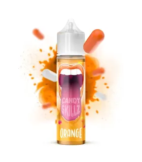 E-liquide Orange 50ml - Candy Skilz - Vape or DIY - Revolute