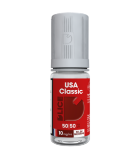 USA CLASSIC - 10 ML - D'LICE - SELS DE NICOTINE