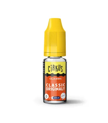E-LIQUIDE CIRKUS 10 ML CLASSIC ORIGINAL - E-liquide Cirkus 10ml pour cigarette électronique