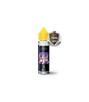 Ginger Red 50 ml Cirkus – Gingembre, soda & grenadine