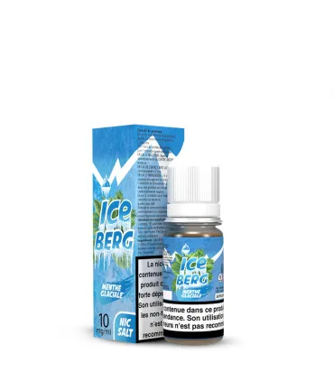Menthe Glaciale Iceberg 10 ml – Sels de nicotine