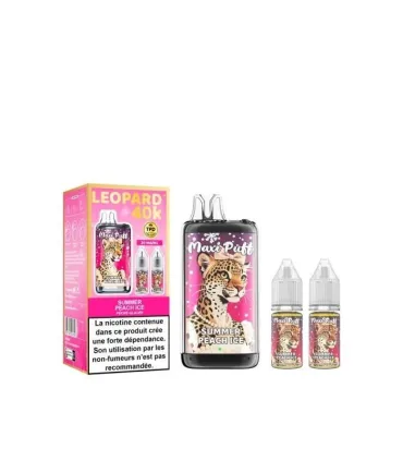 Leopard+ 40K Maxi Puff 20 mg – 2 x 10 ml