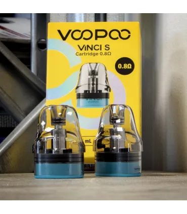 Cartouches Vinci S VOOPOO 4,5 ml x2 – 0,6/0,8 ohm