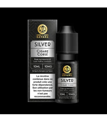 SILVER - 10 ML - XO HAVANA – flacon 10 ml