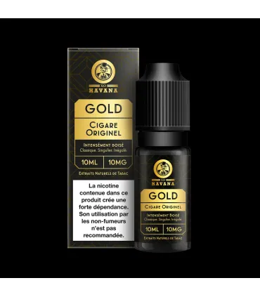 GOLD - 10 ML - XO HAVANA – flacon 10 ml