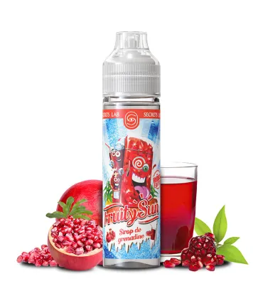 SIROP DE GRENADINE FRUITY SUN ÉDITION RUBIS - SECRET'S LAB - 50 ML - visuel du produit