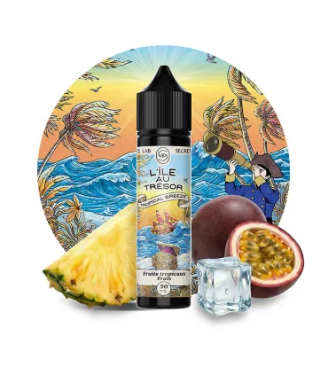 TROPICAL BREEZE L'ÎLE AU TRÉSOR - SECRET'S LAB - 50 ML - visuel du produit