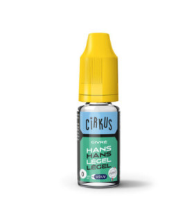 E-LIQUIDE CIRKUS 10 ML MENTHE XTRA GIVRÉE - E-liquide Cirkus 10ml pour cigarette électronique