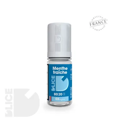 E-liquide Menthe Fraîche de D'LICE - Fraîcheur Intense Garantie - Revitalisation à Chaque Bouffée