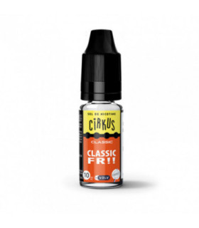 E-LIQUIDE 10 ML SDN CIRKUS CLASSIC FR - SEL DE NICOTINE - E-liquide sel de nicotine Cirkus 10ml