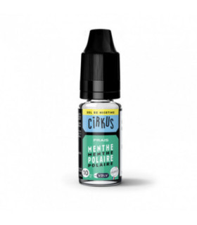 E-LIQUIDE 10 ML SDN CIRKUS MENTHE POLAIRE - SEL DE NICOTINE - E-liquide sel de nicotine Cirkus 10ml