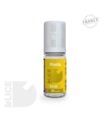 E-liquide Pastis de D'LICE - Fraîcheur de l'Anis et Saveur de Réglisse - Escapade au Pays des Cigales