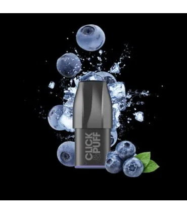 Cartouche Blueberry Click & Puff X‑Bar – 2 ml