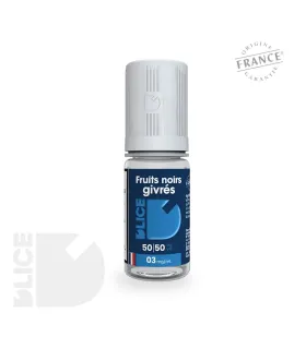 E-liquide D-50 MEL : Plongez dans un Océan de Fraîcheur avec le Fruits noirs givrés de D'LICE