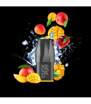 Cartouche Ice Mango Click & Puff X‑Bar – 2 ml