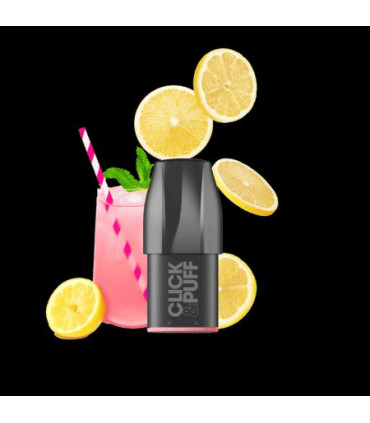 Cartouche Pink Lemonade Click & Puff X‑Bar – 2 ml