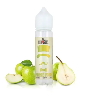 E-liquide Pomme Poire - Pomme juteuse et poire fondante
