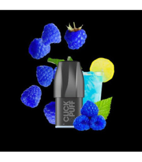 Cartouche Blue Razz Lemonade Click & Puff X‑Bar – 2 ml