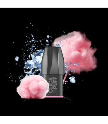 Cartouche Cotton Candy Click & Puff X‑Bar – 2 ml