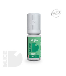 E-liquide Mojito de D'LICE - Menthe Fraîche, Citron Vert et Rhum Enivrant - Cocktail Emblématique en Vape