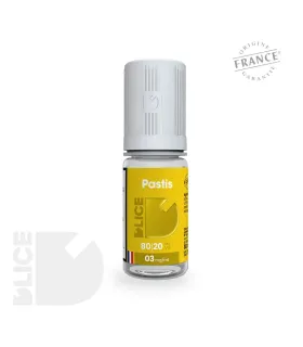 E-liquide Pastis de D'LICE - Fraîcheur de l'Anis et Saveur de Réglisse - Escapade au Pays des Cigales